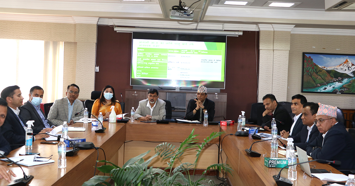 बजेट निर्माणलाई तिव्रता दिदै अर्थ मन्त्रालय, बिहिबारदेखी १५ मन्त्रालयसँग लगातार छलफल गर्ने