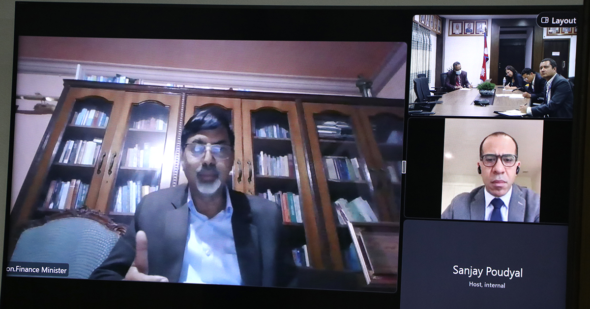 एमसिसी परियोजना छिटो शुरु गरौंः अर्थमन्त्री शर्मा