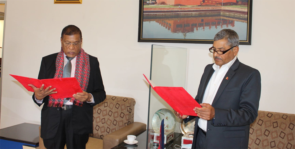 एनआईसी एशिया बैंकका नवनिर्वाचित अध्यक्ष अग्रवालले ग्रहण गरे शपथ