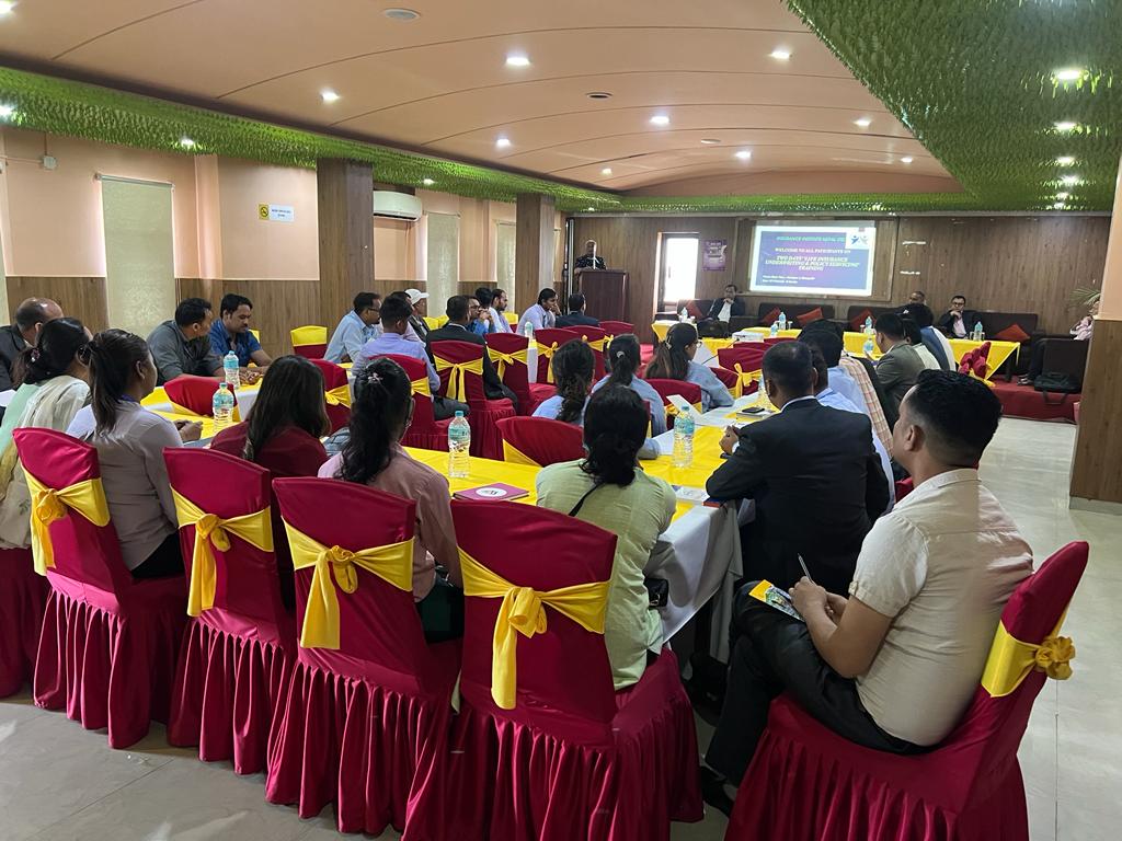 निप्सको आयोजनामा अभिकर्ता र अन्डरराइटिङ सम्बन्धी दुई दिने कार्यक्रम सम्पन्न