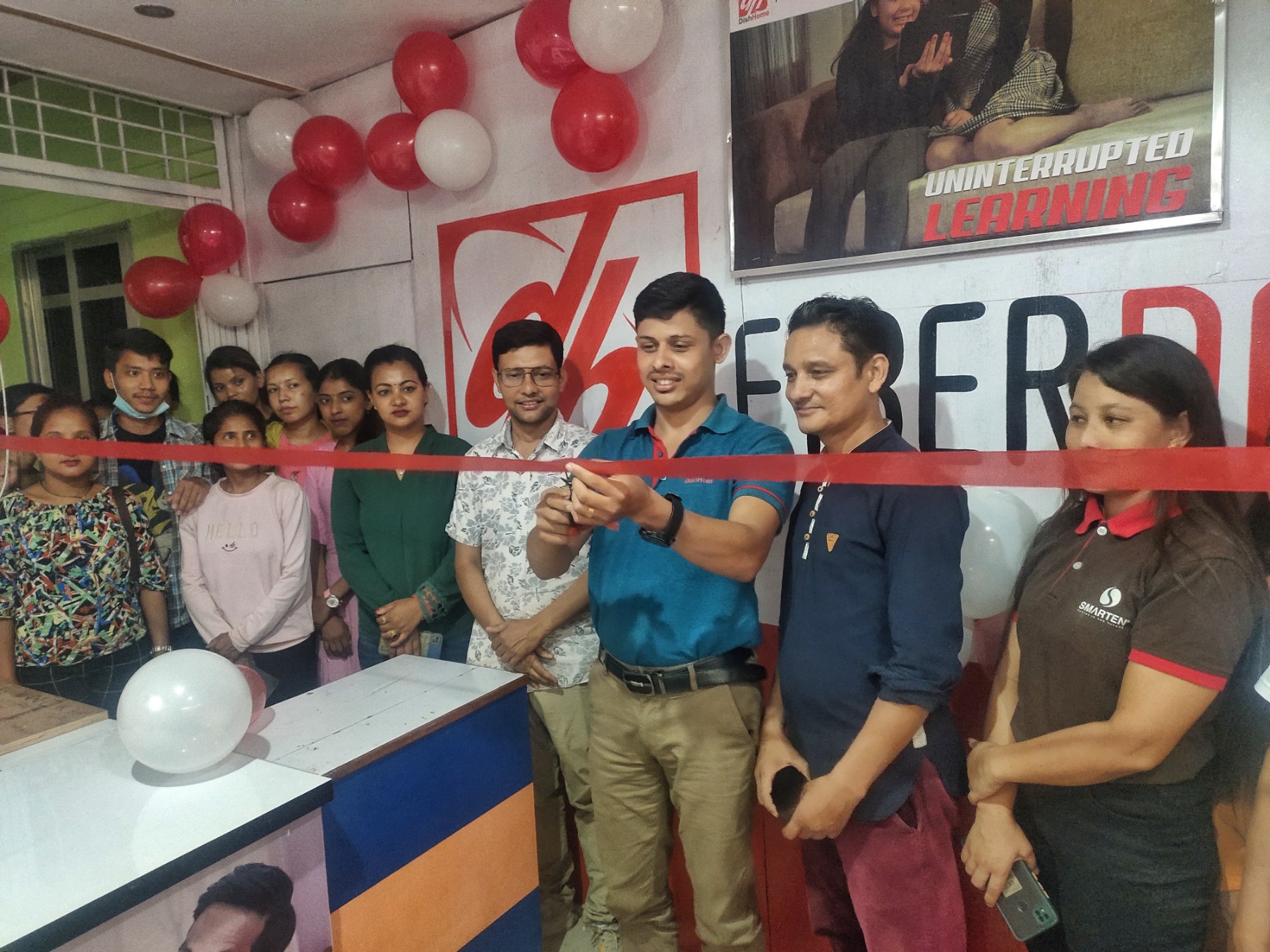 बुटवलमा डिशहोम फाईवरनेटको सोरुम संचालन