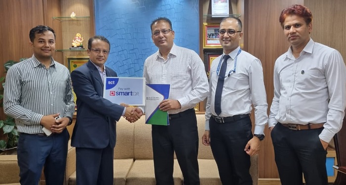 स्मार्टच्वाइस टेक्नोलोजिज र गरिमा विकास बैंकबीच सम्झौता