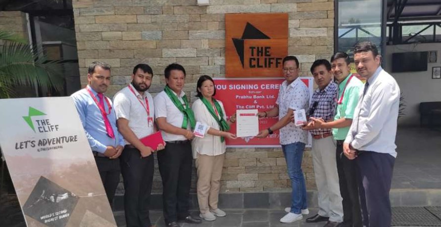 प्रभु बैंकका ग्राहकले कुश्माको दि क्लिफमा छुट पाउने