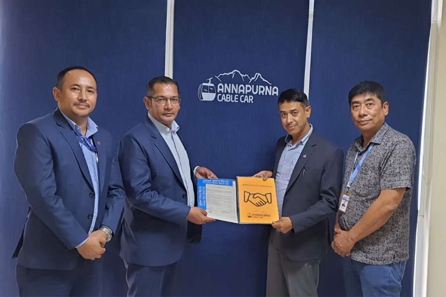 लुम्बिनी विकास बैंकका ग्राहकले अन्नपूर्ण केवलकारमा छुट पाउने