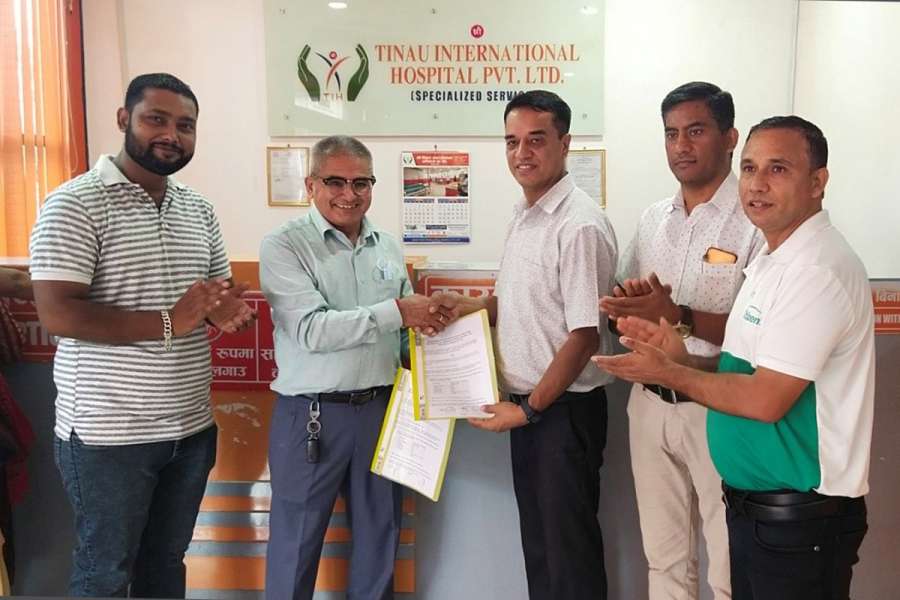 सिटिजन्स बैंकका ग्राहकले तिनाउ इन्टरनेशनल हस्पिटलमा विशेष छुट पाउने