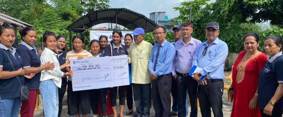 रिलायबल नेपाल लाइफले दियो ४० लाख ४० हजार रुपैयाँ दाबी रकम