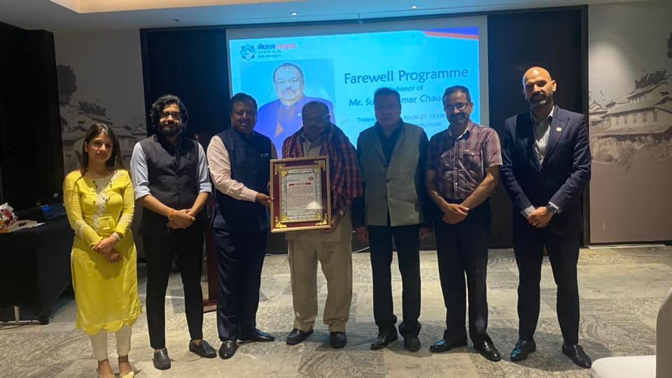 नेपाल लाइफबाट चौधरीको भव्य बिदाई