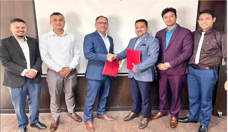 एन आई सी एशिया क्यापिटल र मेरो जब लिमिटेडबीच सम्झौता