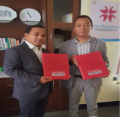 मेगाश्री फर्मास्यूटिकल्स लिमिटेडको शेयर निष्काशन तथा बिक्रि प्रबन्धकमा प्रभु क्यापिटल