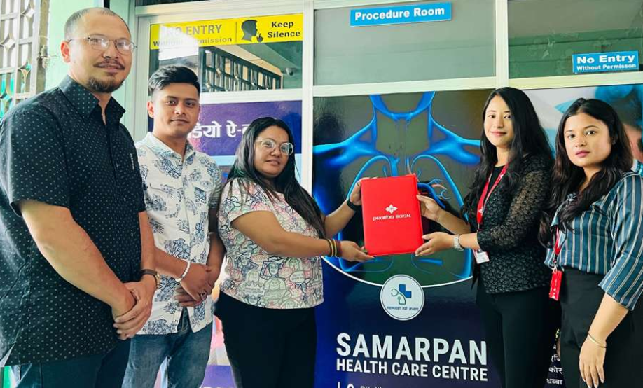 प्रभु बैंक र समर्पण हेल्थ केयर सेन्टरबिच सम्झौता