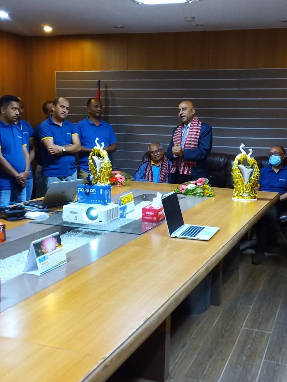 प्राइम लाइफका सिइओ भट्टराई र डिसिइओ भण्डारीलाई एकसाथ बिदाई