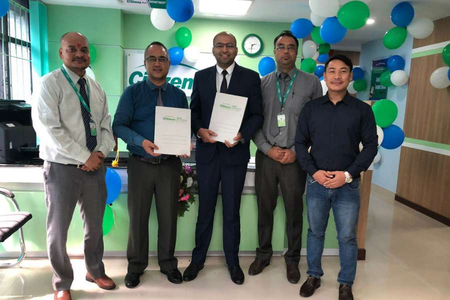 सिटिजन्स बैंकका ग्राहकले एपोलो डाइग्नोस्टिक केन्द्रमा छुट पाउने