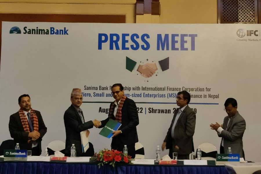 सानिमा बैंकले आइएफसीबाट प्राप्त गर्यो २ करोड अमेरिकी डलर विदेशी ऋण