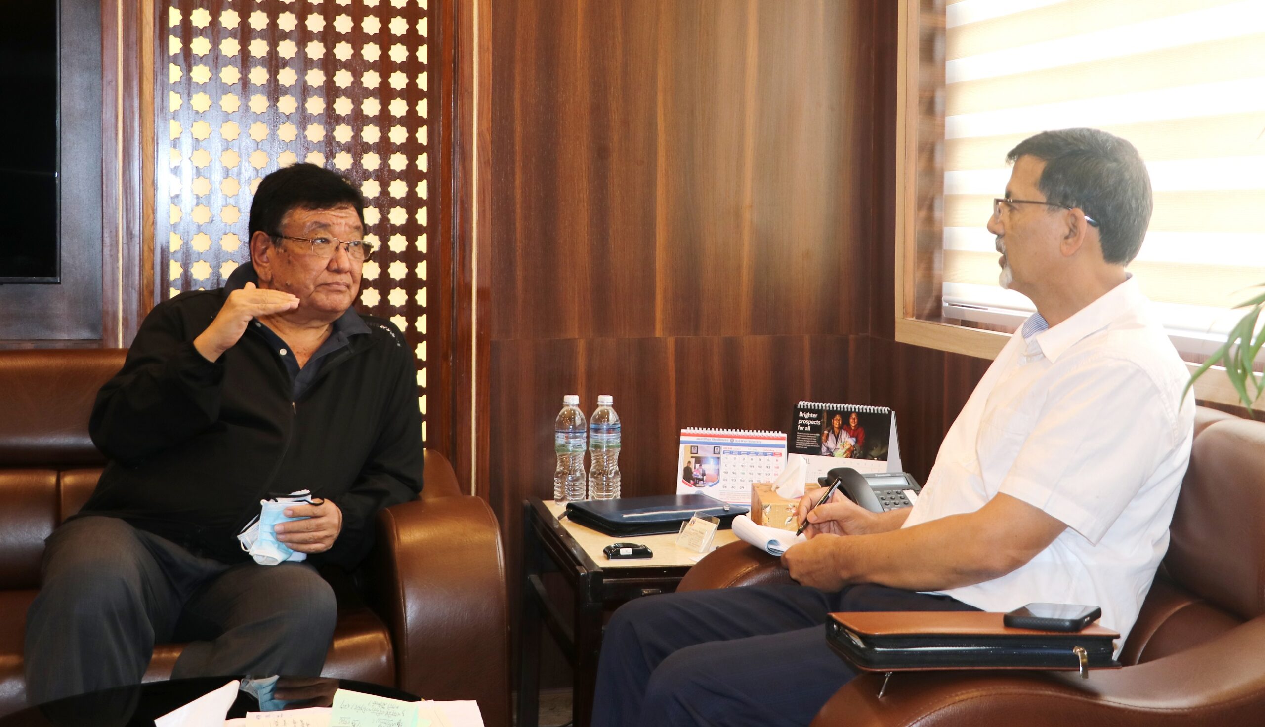 तिलगंगा आँखा अस्पतालको सेवा विस्तारका लागि अर्थमन्त्रालयले सहयोग गर्ने