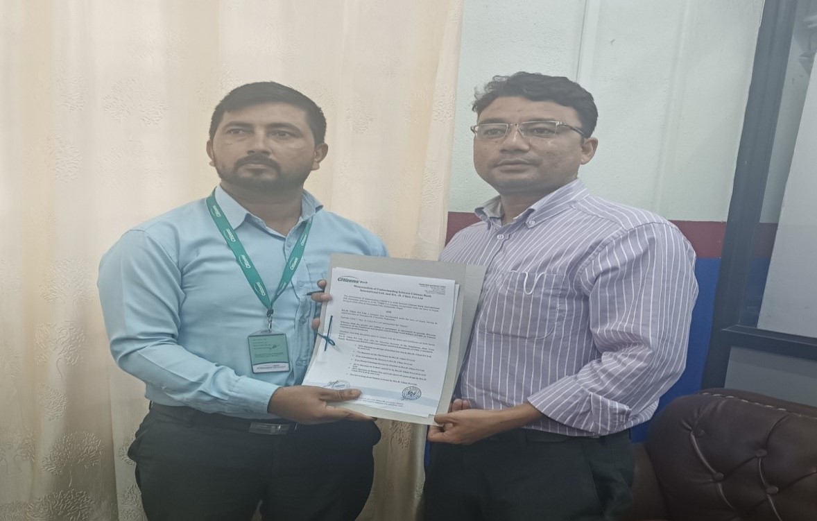 सिटिजन्स बैंकका ग्राहकले राजी क्लिनिकको सेवामा विशेष छुट पाउने