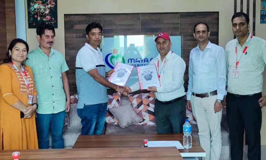 ग्लोबल आइएमई बैंक र माया मेट्रो अस्पतालबीच सम्झौता