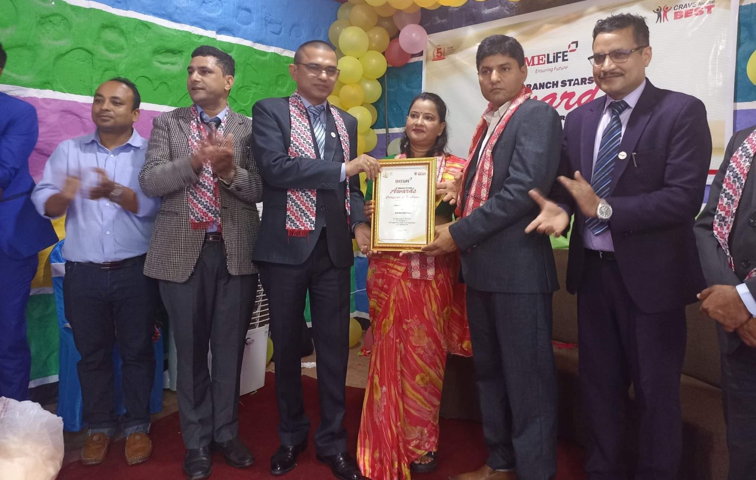 आइएमई लाइफ विराटचोक शाखाद्धारा रिफ्रेसमेन्ट कार्यक्रम सम्पन्न