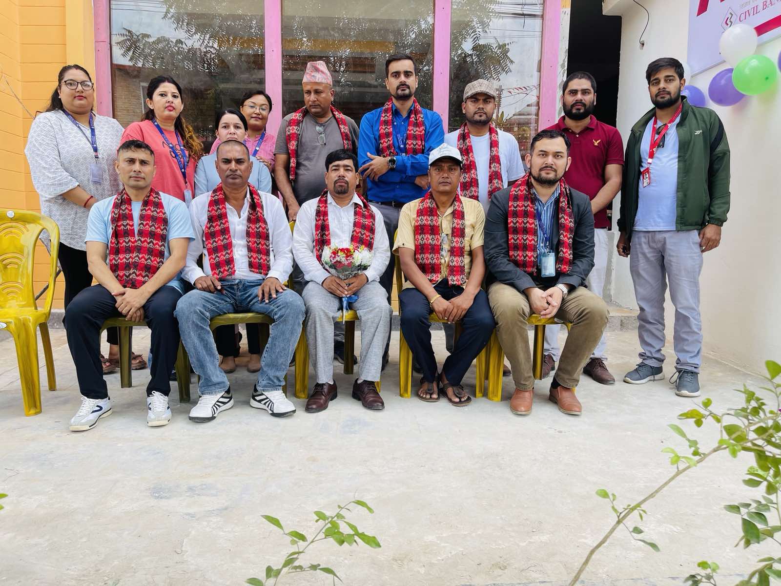 सिभिल बैंकको १०२औं एटिएम चितवनको सौराहामा