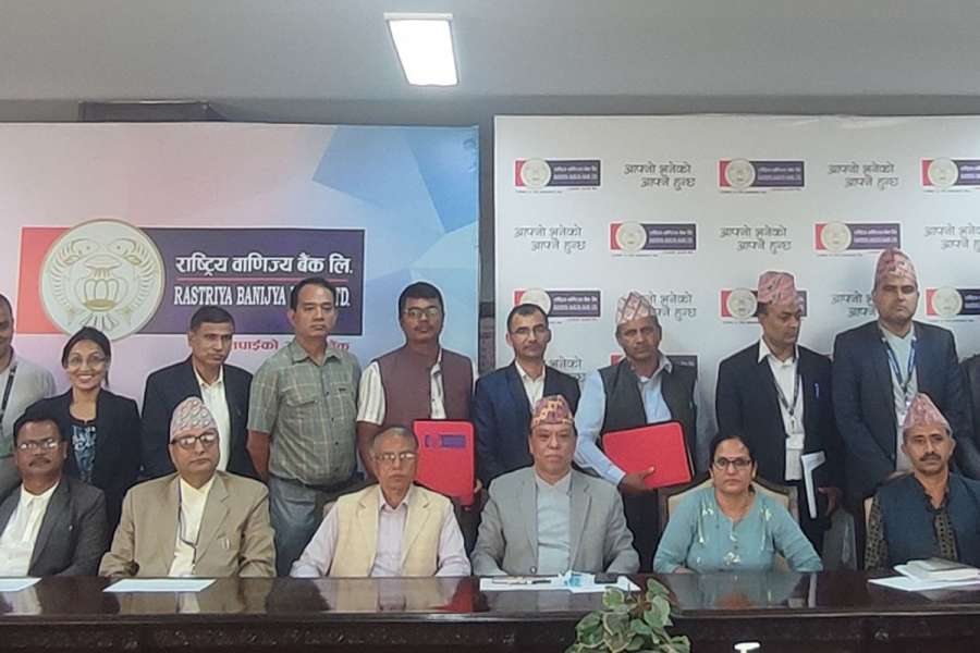 राष्ट्रिय वाणिज्य बैंकले तीन पालिकामा सहुलियतपूर्ण कर्जा दिने, गर्यो सम्झौता