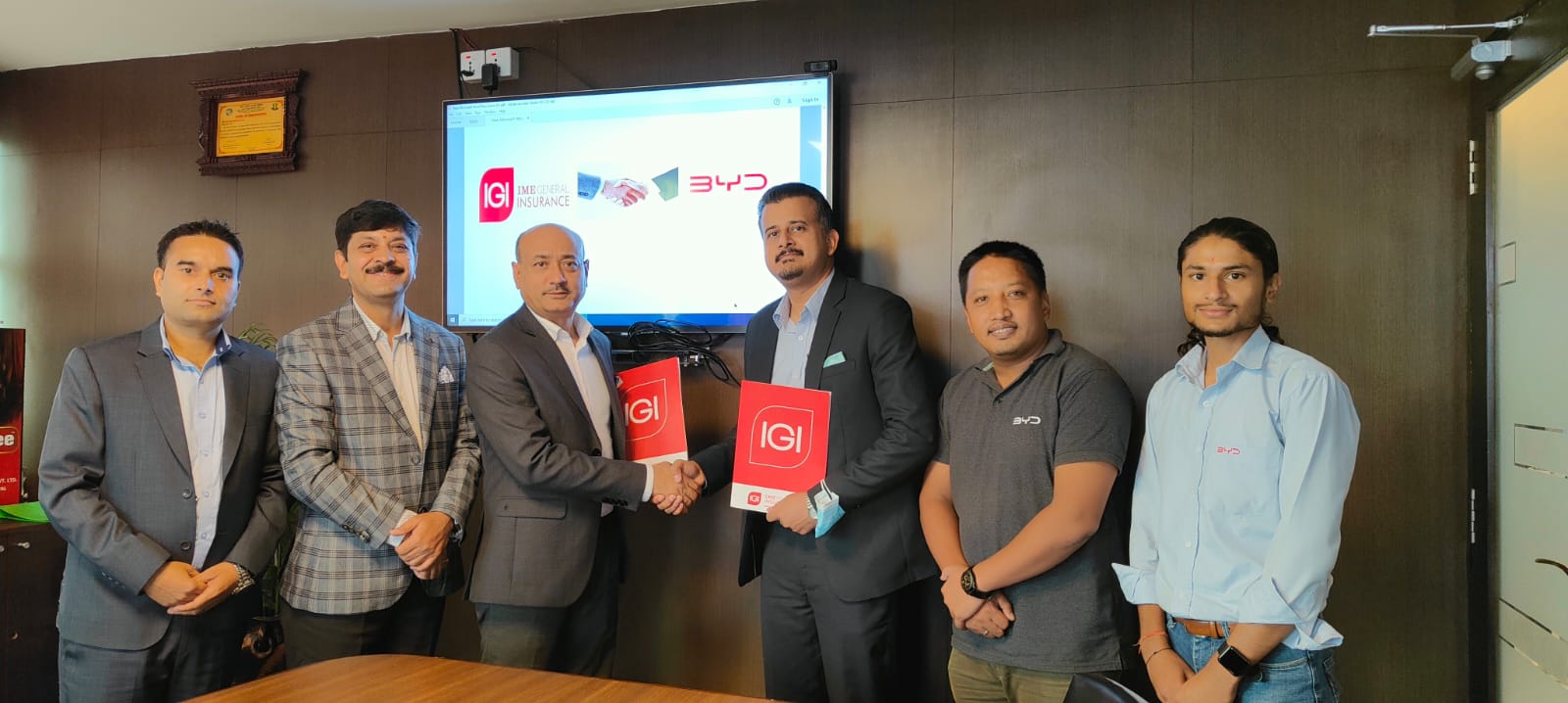 आइएमई जनरल र साइमेक्स इंकबीच बीमा सेवा सम्बन्धी सम्झौता