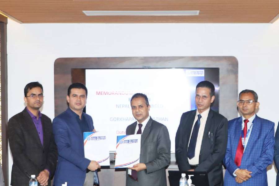 नेपाल बैंक र गोरखापत्र संस्थानले बैंकिङ्ग कारोवार लगायतका विषयमा सहकार्य गर्ने