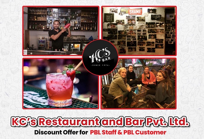 प्रभु बैंकका ग्राहकले केशिज रेष्टुरेन्ट एण्ड बारमा विशेष छुट पाउने