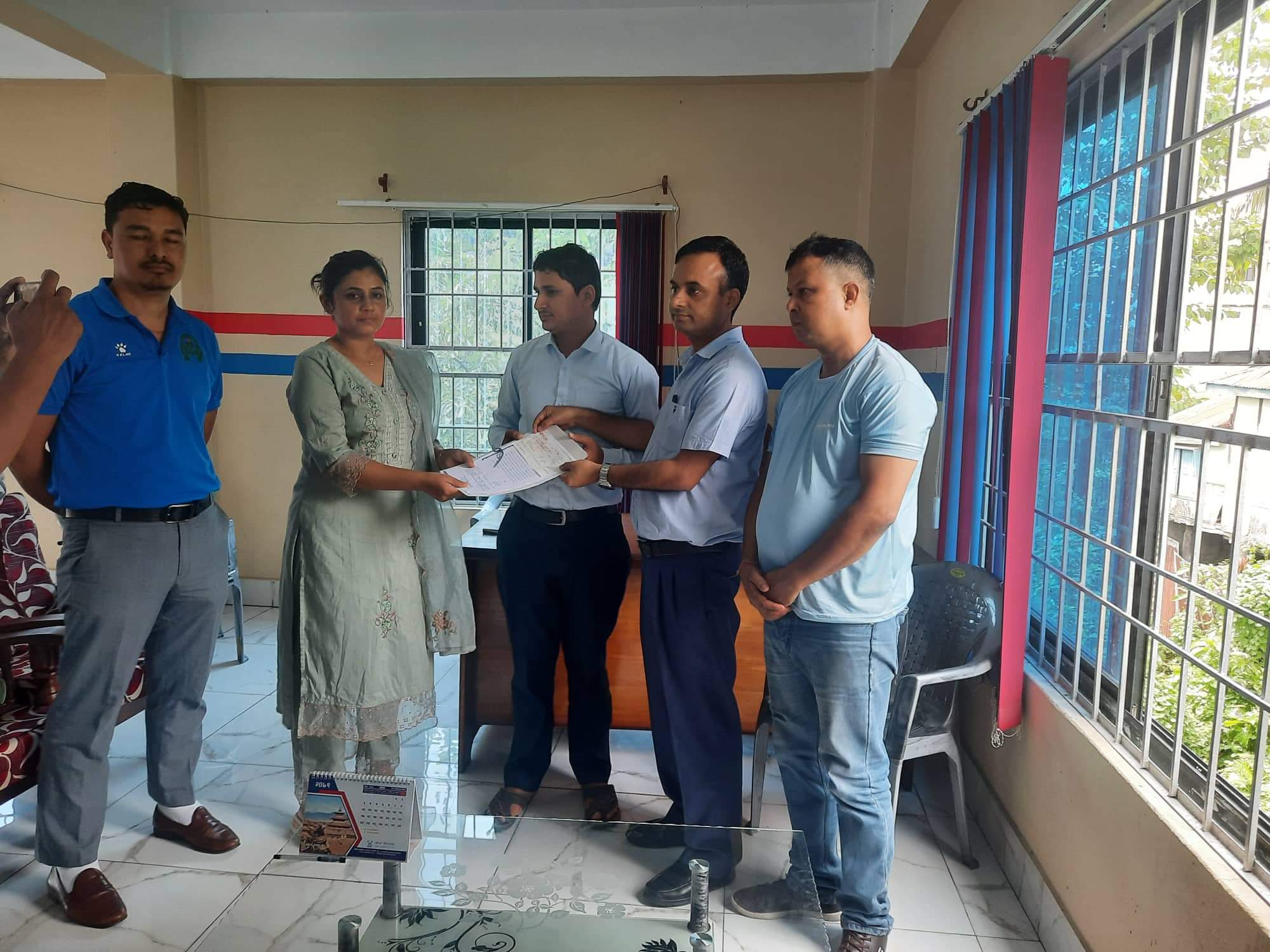 सन नेपाल लाइफले दियो दाबी वापतको बीमा रकम