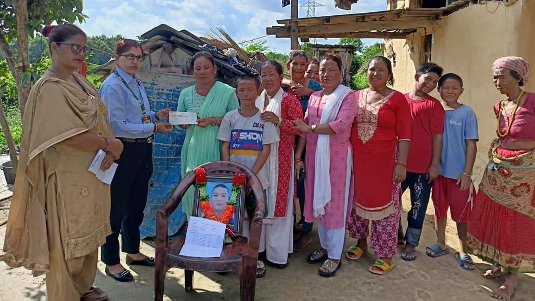 गुराँस लाइफद्धारा ६ लाख ८९ हजार मृत्यु दाबी भुक्तानी