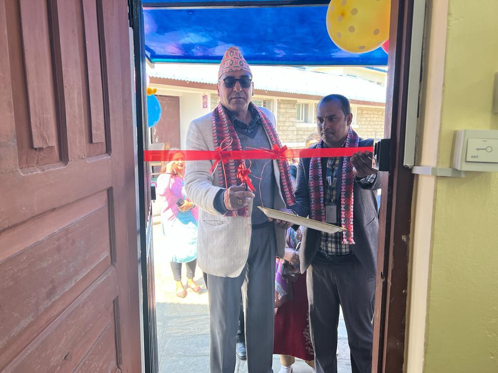 मालपोत कार्यालय दोलखामा मेगा बैंकको एक्सटेन्सन काउन्टर विस्तार