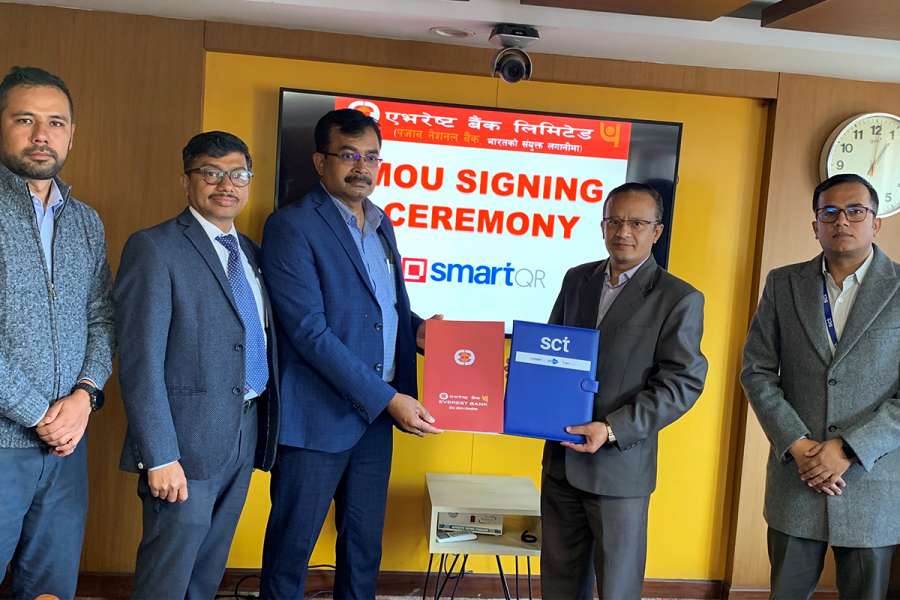 एभरेष्ट बैंक र स्मार्टच्वाइस टेक्नोलोजिजबीच व्यवसायिक सम्झौता