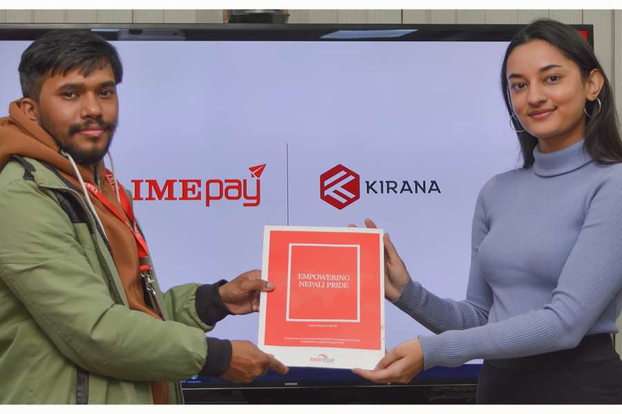 आइएमई पे र मेरो किरानाबीच छुट सम्झौता