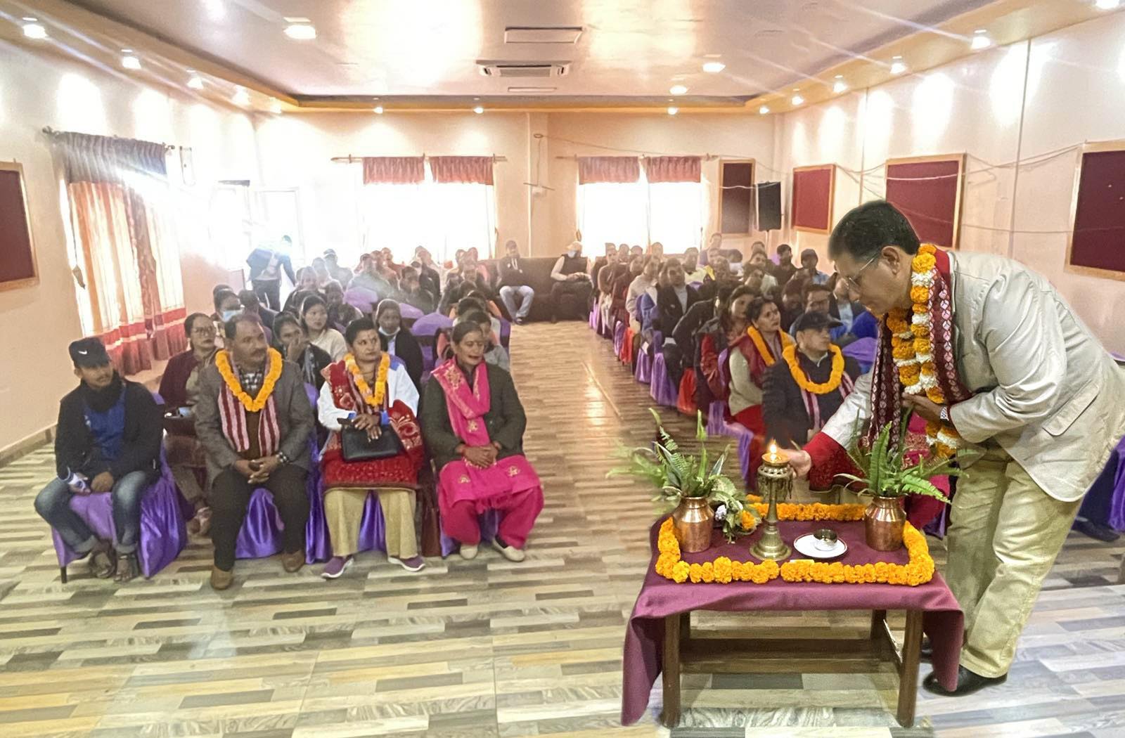 सुर्खेतमा नेशनल लाइफको अभिकर्ता भेला तथा पुनर्ताजगी कार्यक्रम सम्पन्न