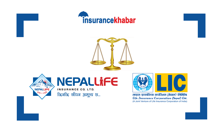 प्रथम त्रैमासको आधारमा नेपाल लाइफ र एलआईसी नेपाललाई दाँजेर हेर्दा कुन देखियो तगडा ?