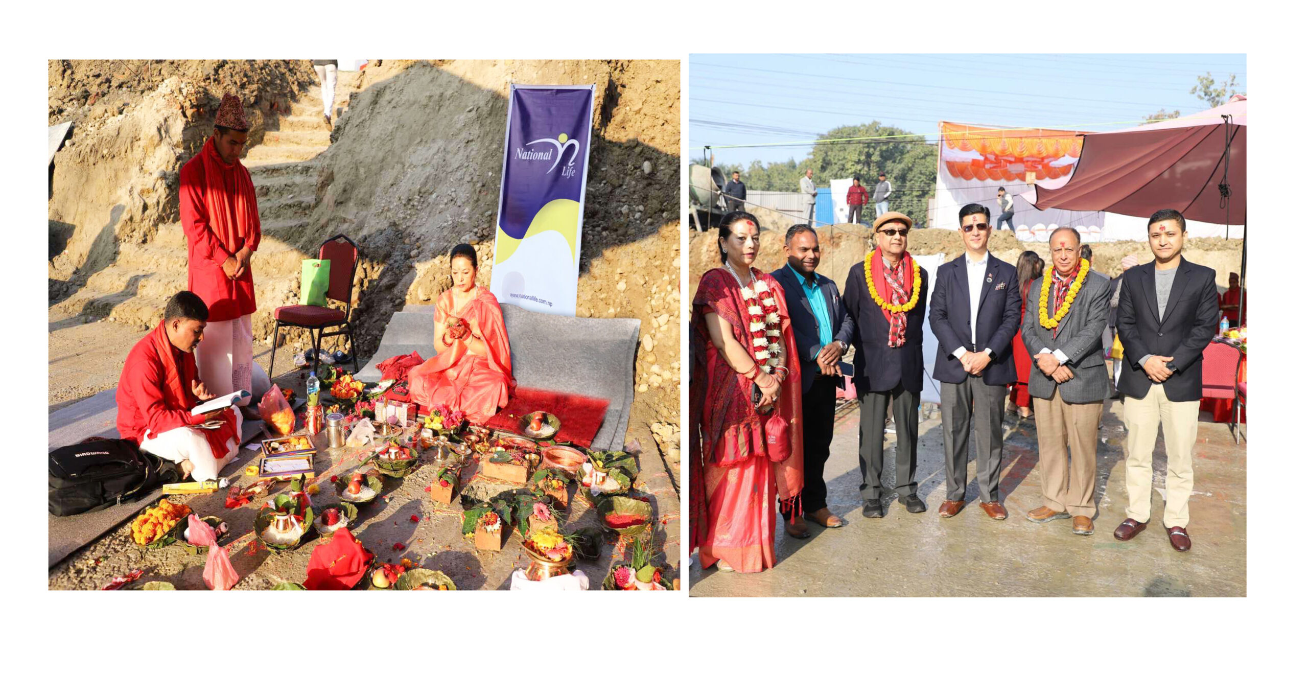 सुर्खेतमा नेशनल लाइफको सुविधा सम्पन्न भवन बन्दै