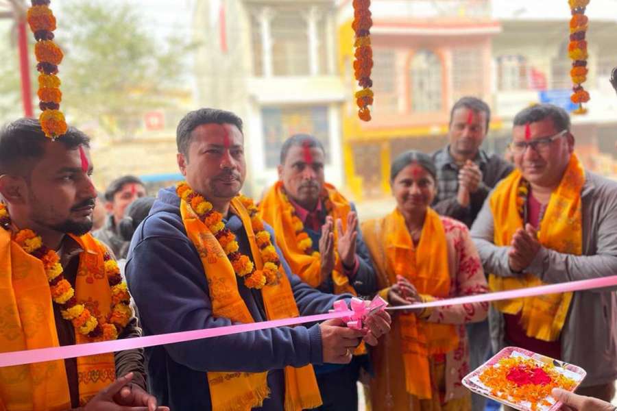 डिशहोम फाईवरनेटले जनकपुरमा पनि संचालन गर्यो वितरण सोरुम