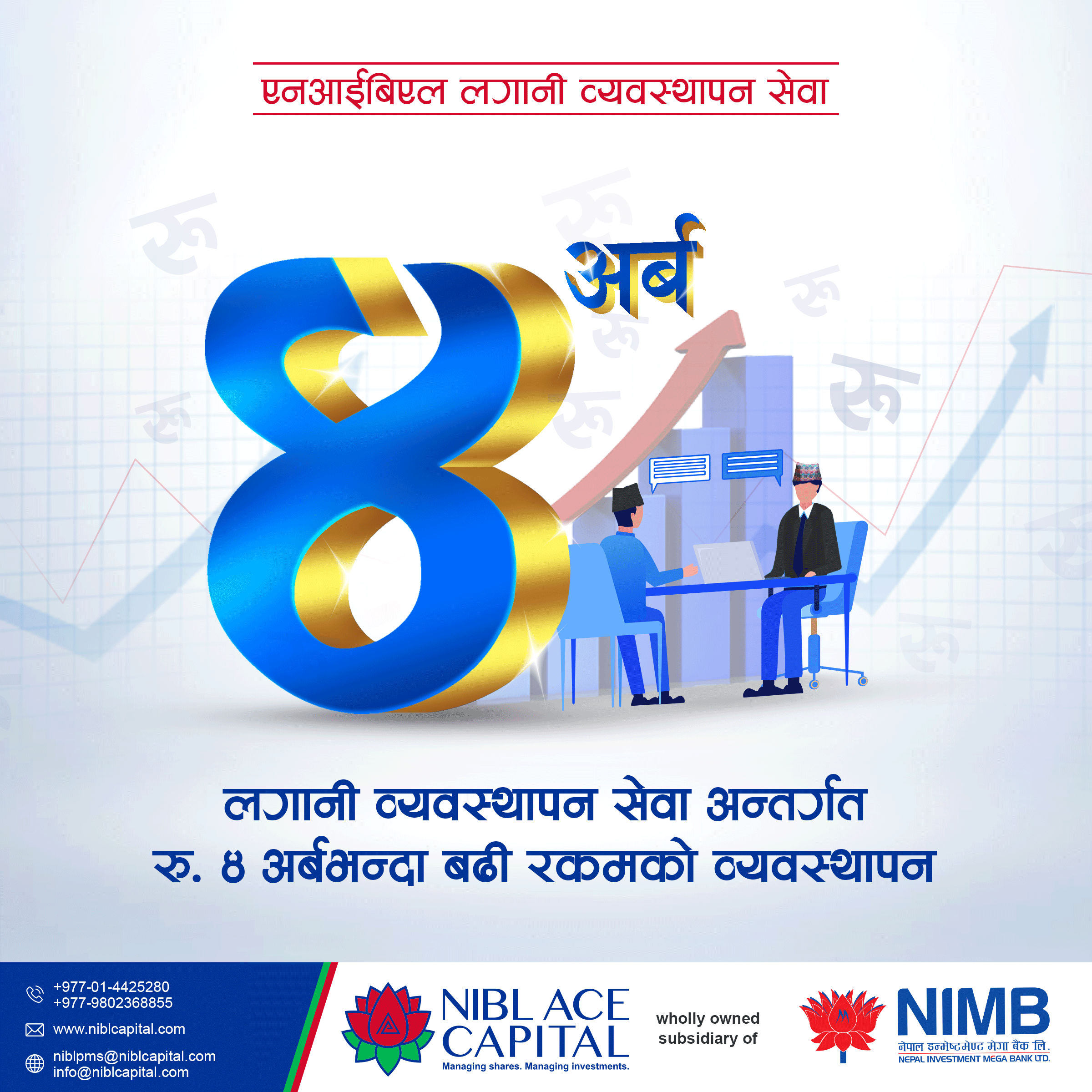 ४ अर्ब भन्दा बढि लगानी व्यवस्थापन गर्दै एनआईबीएल एस क्यापिटल