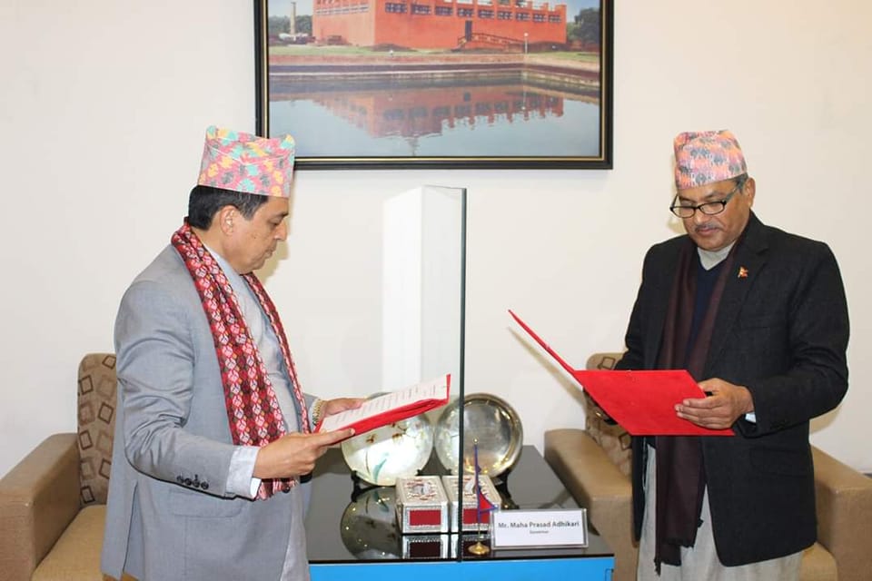 मर्जर पछिको ग्लोबल आइएमई बैंकका अध्यक्ष ढकालले लिए शपथ