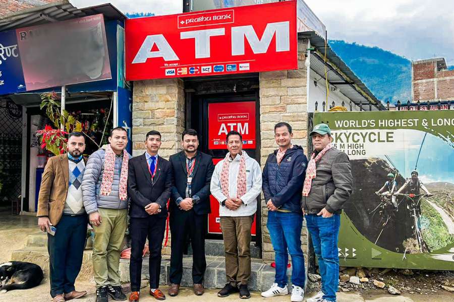 द क्लिफ नेपालमा प्रभु बैंकको एटिएम सेवा सुरू