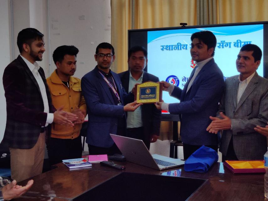 तनहुँको आँबूखैरेनीमा बीमा सम्बन्धी अन्तरक्रिया सम्पन्न, विपद् कोषलाई बीमासँग आवद्ध गर्ने