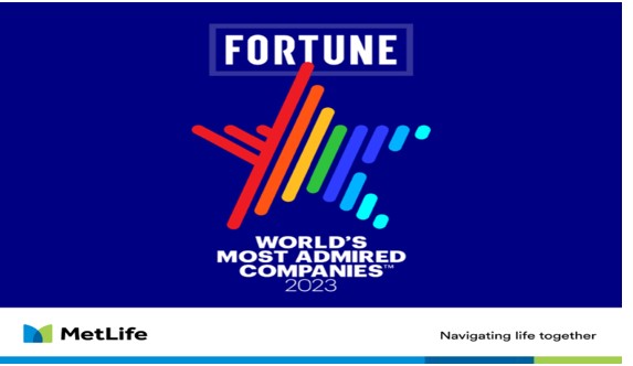 मेट लाइफ विश्वको सबैभन्दा प्रशंसित कम्पनीहरुको सूचीमा पर्न सफल