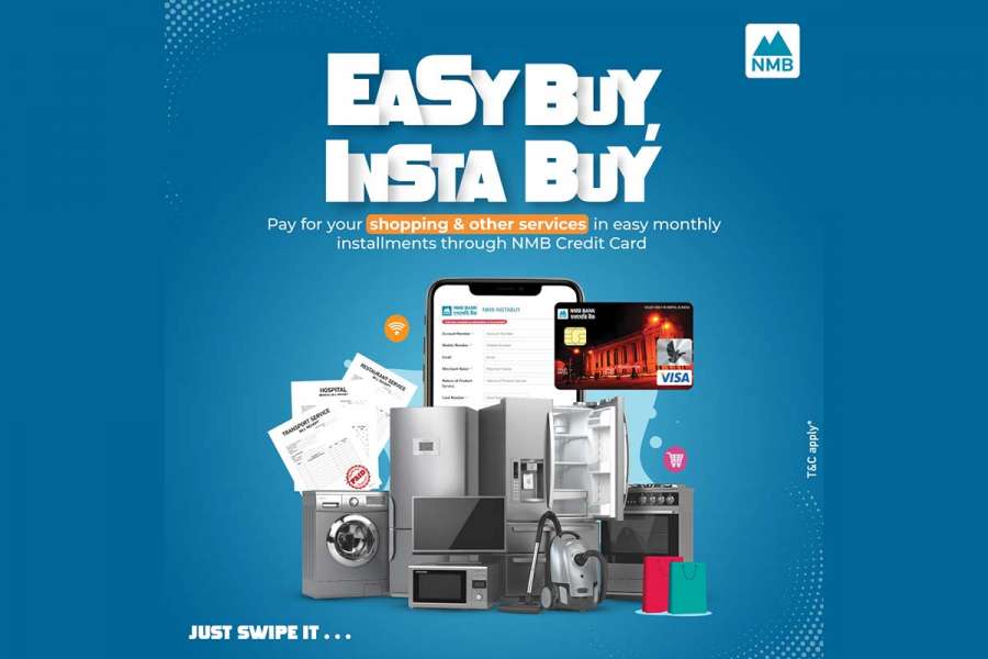 एनएमबि बैंकले ल्यायो इन्स्टा बाइ लन्च सुविधा