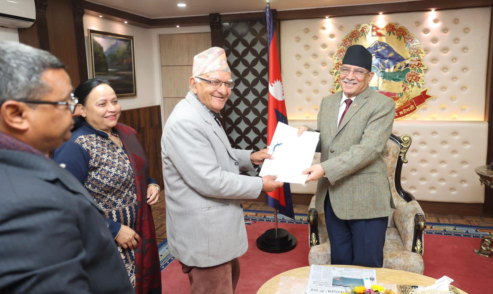 राष्ट्रपतिमा राष्ट्रिय सहमति खोज्ने प्रधानमन्त्रीको अडानले मुलुकमा राजनीतिक स्थिरता : जनमोर्चा