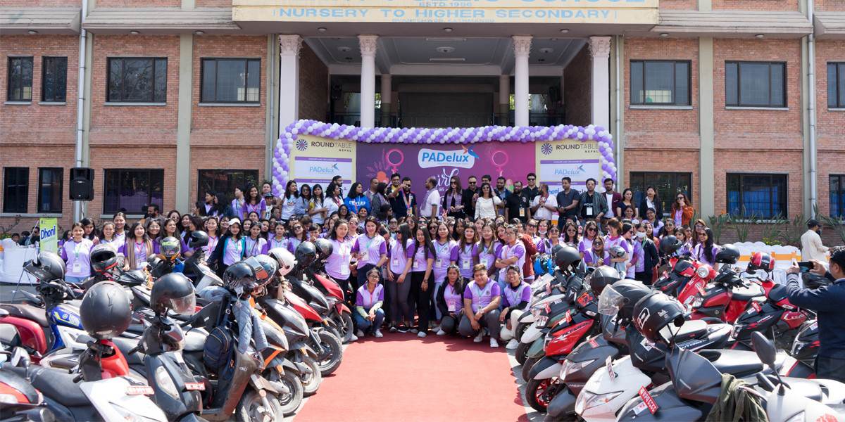 राउण्ड टेबल नेपालको आयोजनमा ‘प्याडिलक्स गल्स अन ब्हील्स’ प्रतियोगिता सम्पन्न