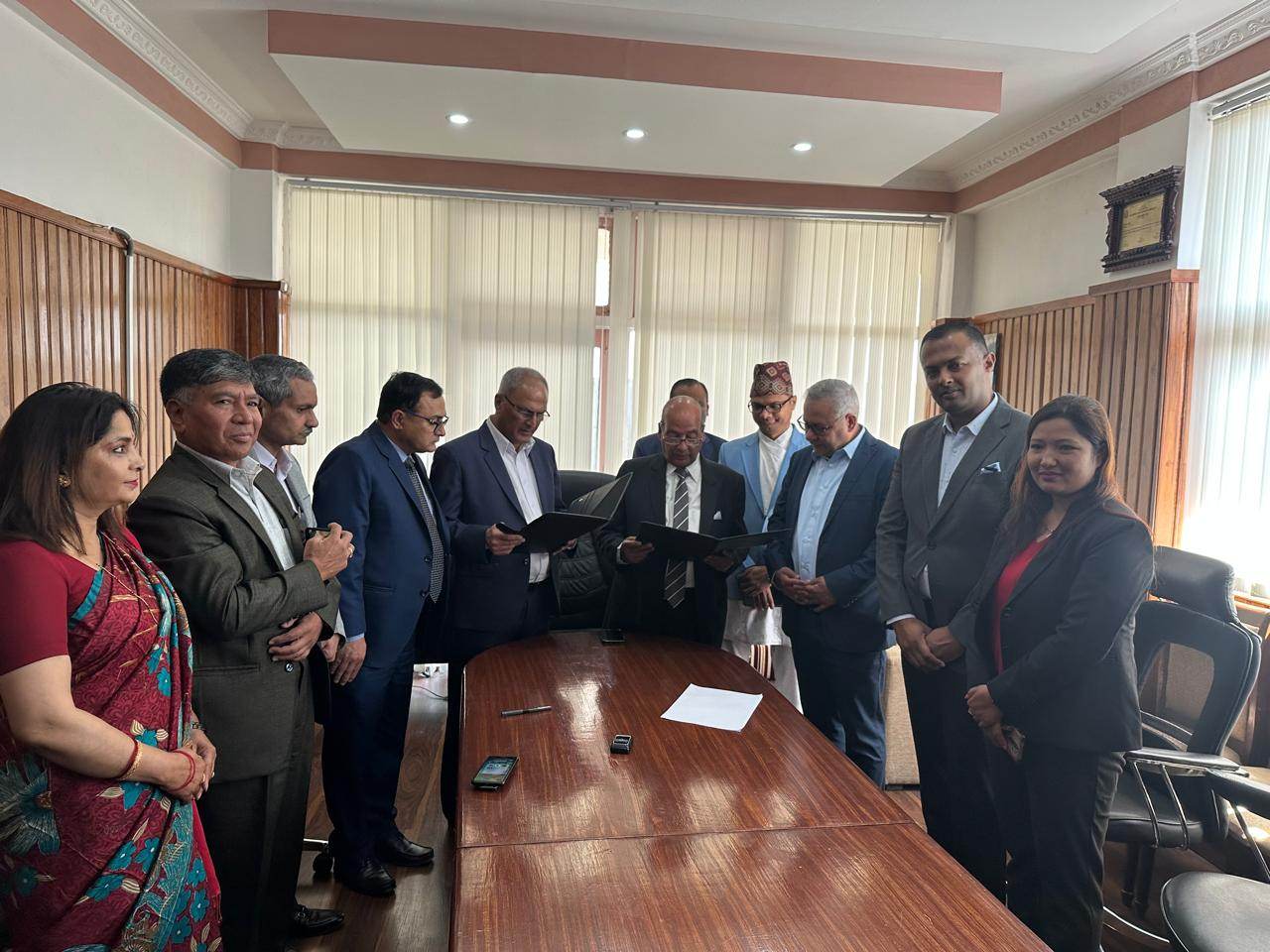 सानिमा रिलायन्सका अध्यक्ष केडियाले लिए शपथ ग्रहण