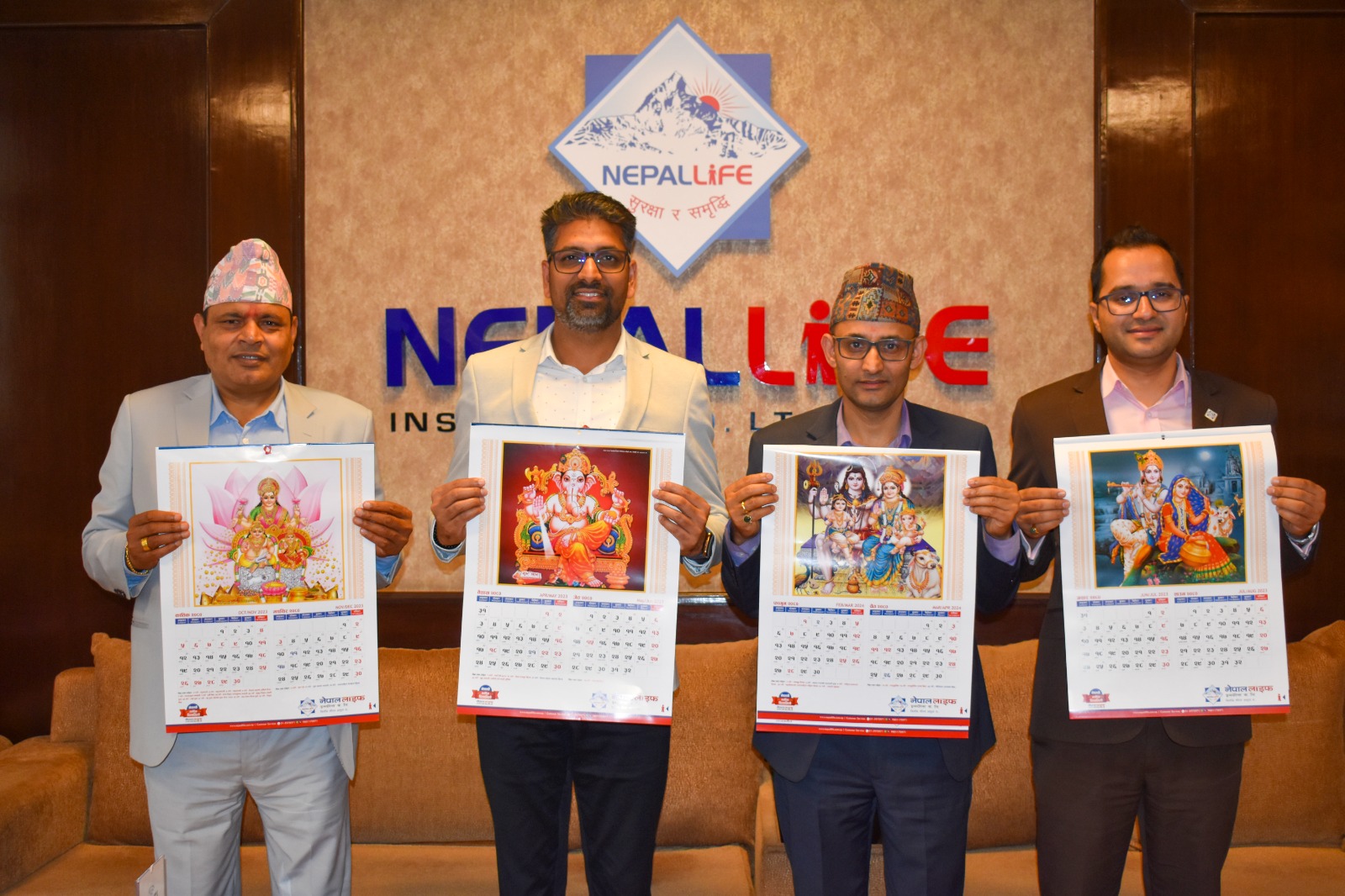 नेपाल लाइफले सार्वजनिक गर्यो २०८० सालको नयाँ क्यालेन्डर
