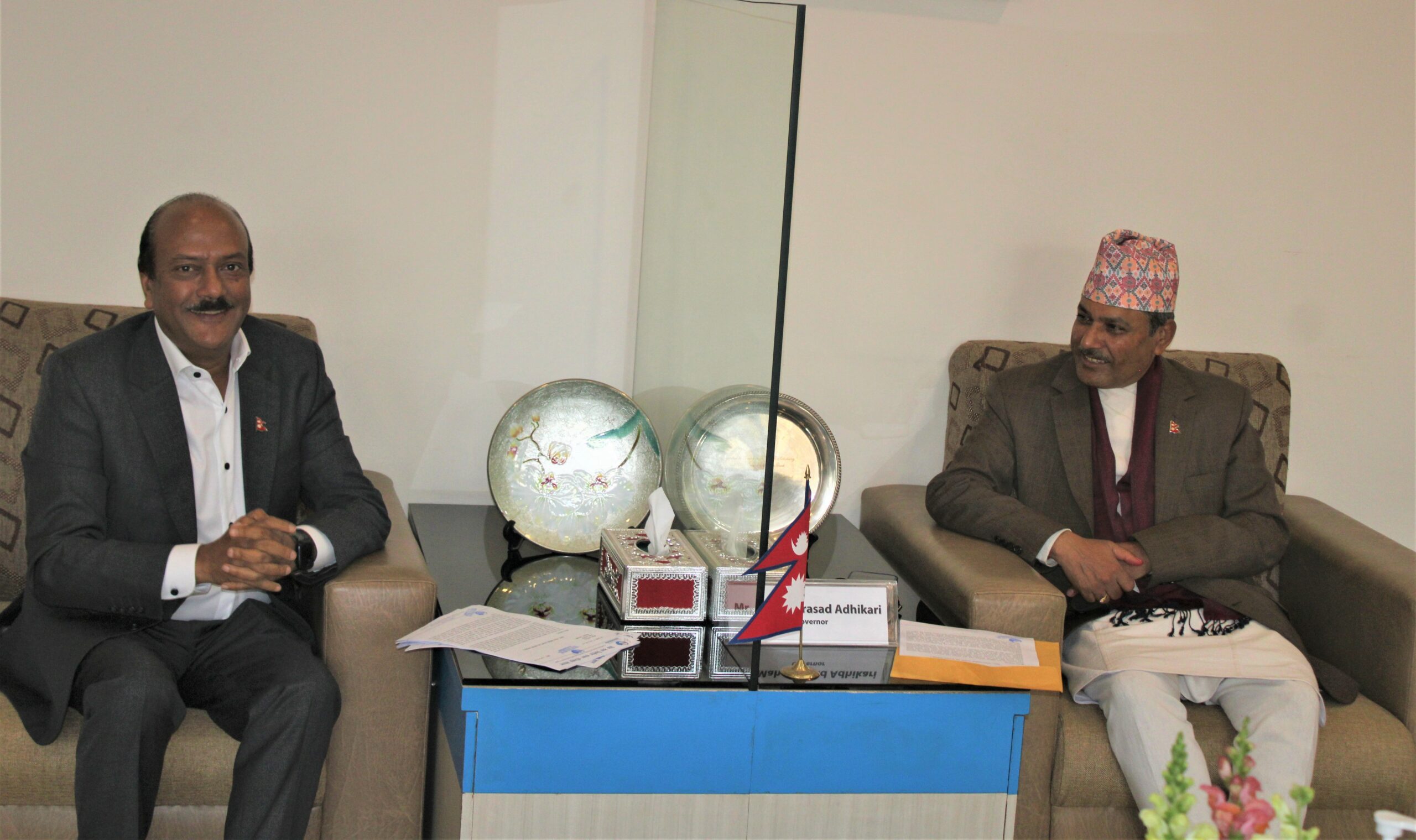 नेपाल राष्ट्र बैंकका गभर्नर र सिबिफिनवीच छलफल, बैंक तथा वित्तीय संस्थाको वर्तमान अवस्थाप्रति गभर्नर संवेदनशील