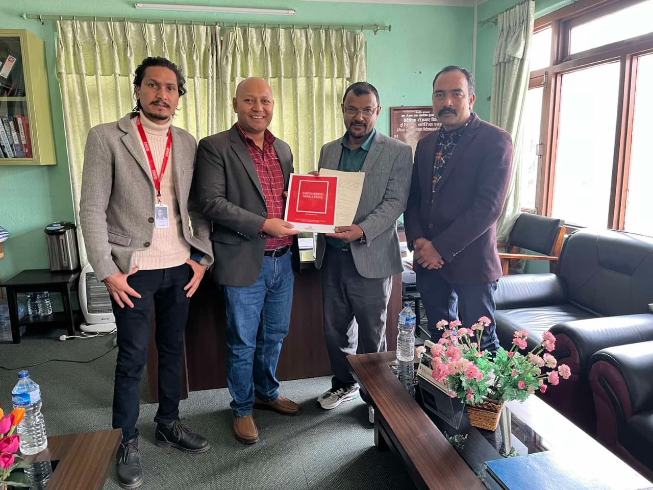 आइएमई पे र वैदेशिक रोजगार विभाग अन्तर्गत ई.पि.एस कोरिया शाखा वीच सम्झौता