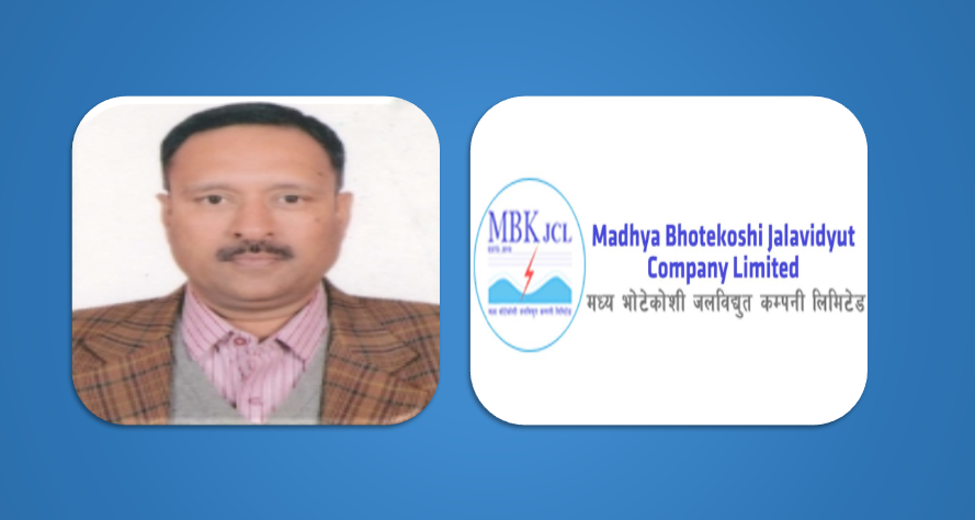 मध्य भोटेकोशीका सिइओ राम गोपाल शिवाकोटीको कार्यकाल थप