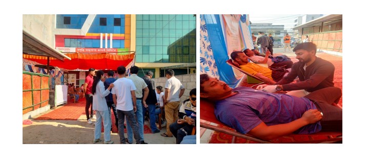 समृद्धि फाइनान्सको हेटौंडा शखाद्धारा रक्तदान कार्यक्रम सम्पन्न