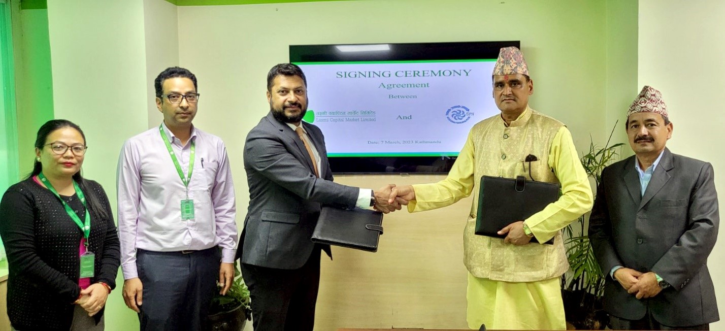 लक्ष्मी क्यापिटल मार्केटले शैलेश्वरी पावर नेपालको संस्थागत परामर्शदाताको काम गर्ने